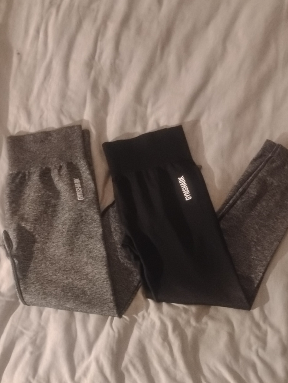 Gymshark  Seamless Leggings Duo - Black Hombre & Gray